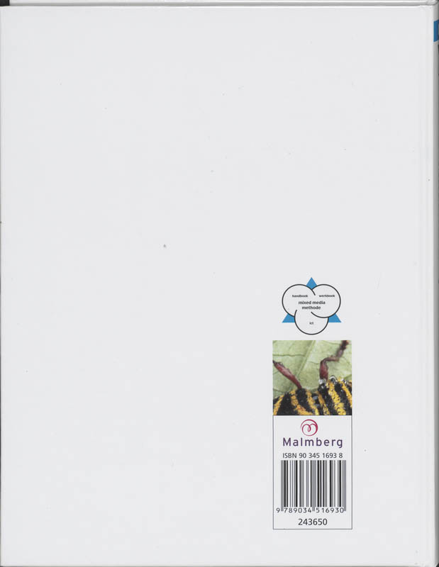 Achterkant van Handboek