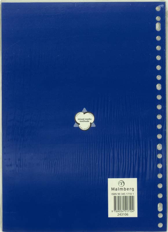 Achterkant van Werkboek