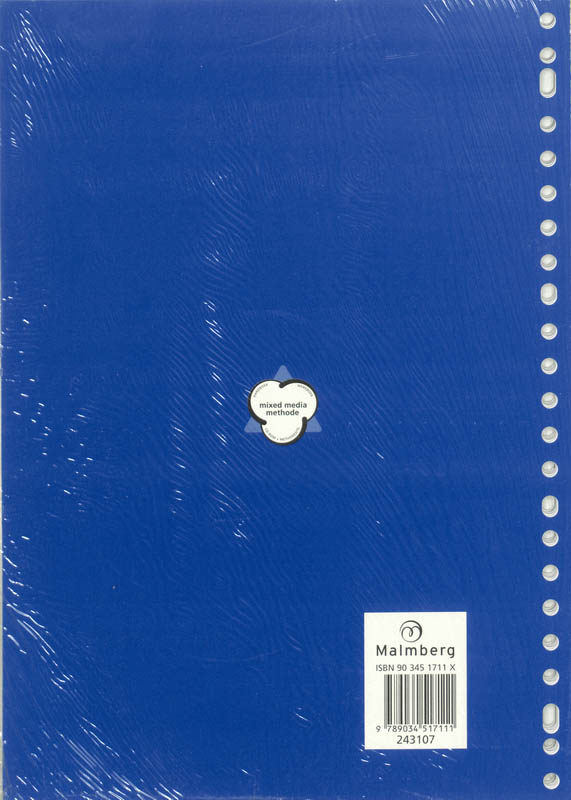 Achterkant van Werkboek B