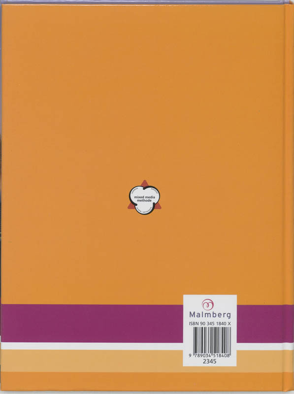 Achterkant van Handboek