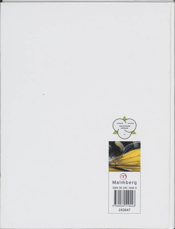 Achterkant van Handboek