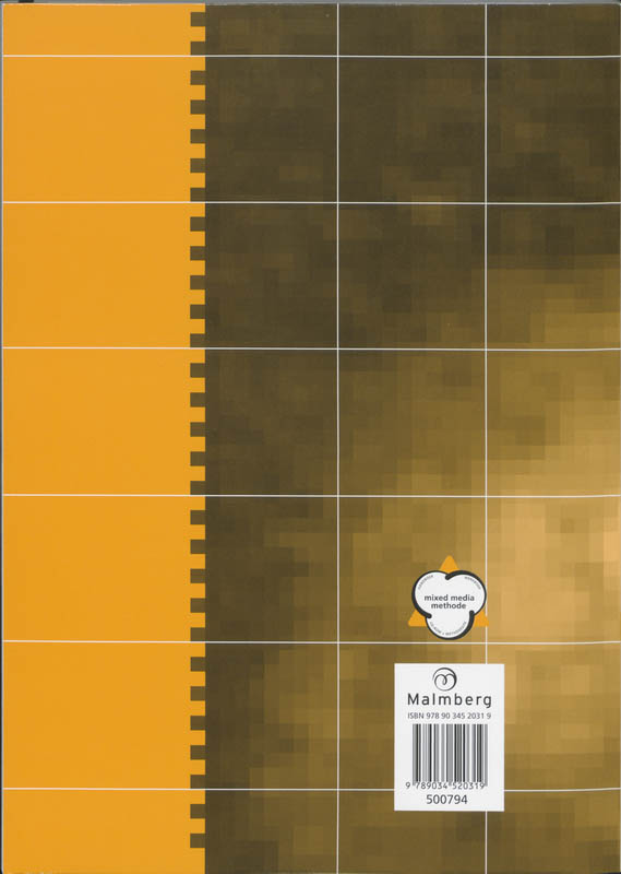 Achterkant van Werkboek A