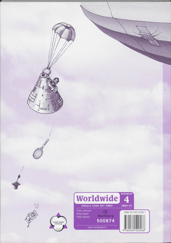 Achterkant van werkboek