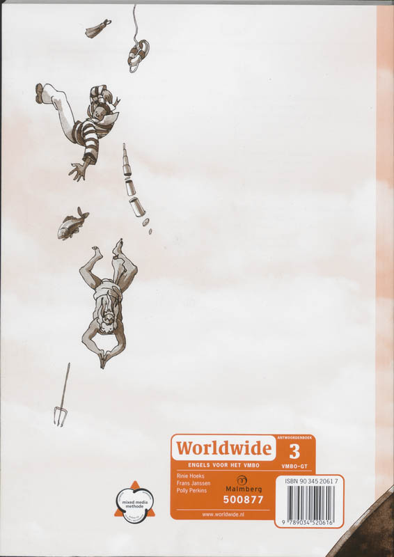 Achterkant van Antwoordenboek