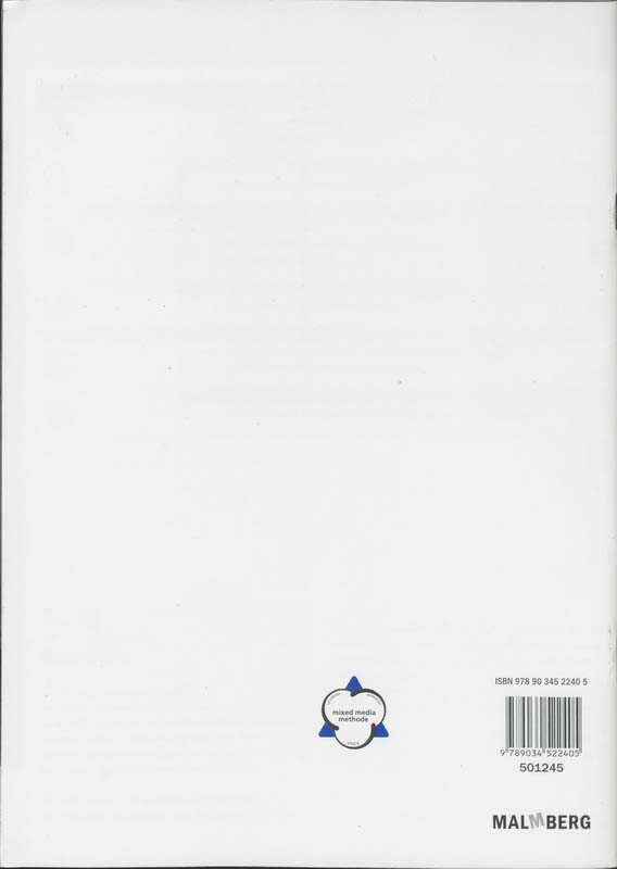 Achterkant van Antwoordenboek