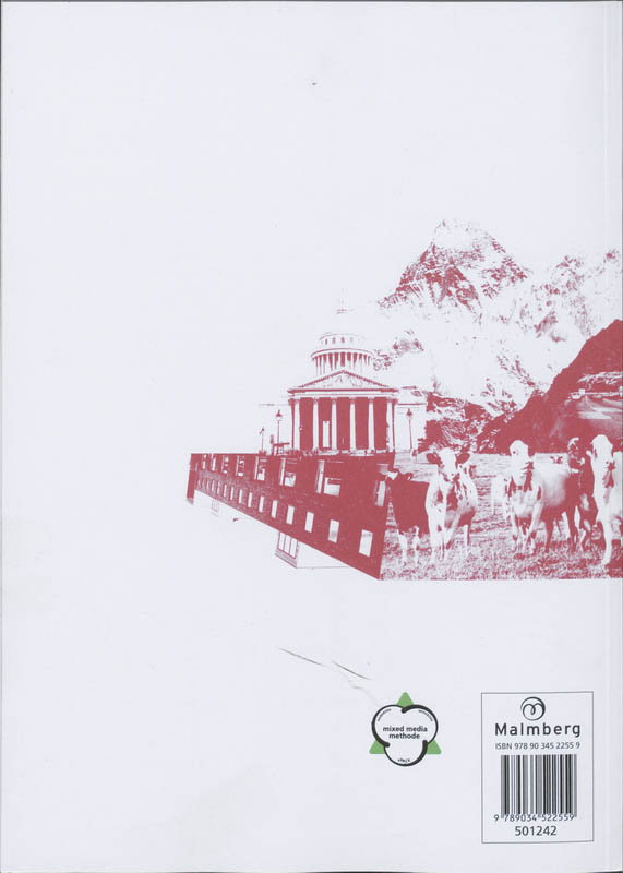 Achterkant van antwoordenboek