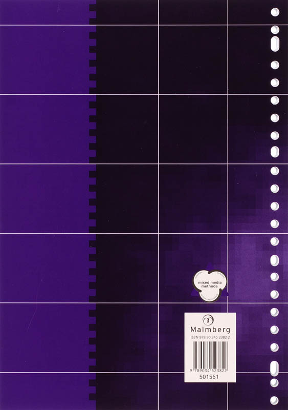 Achterkant van Werkboek A