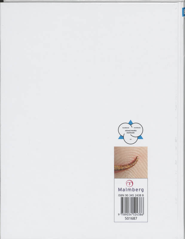 Achterkant van Handboek