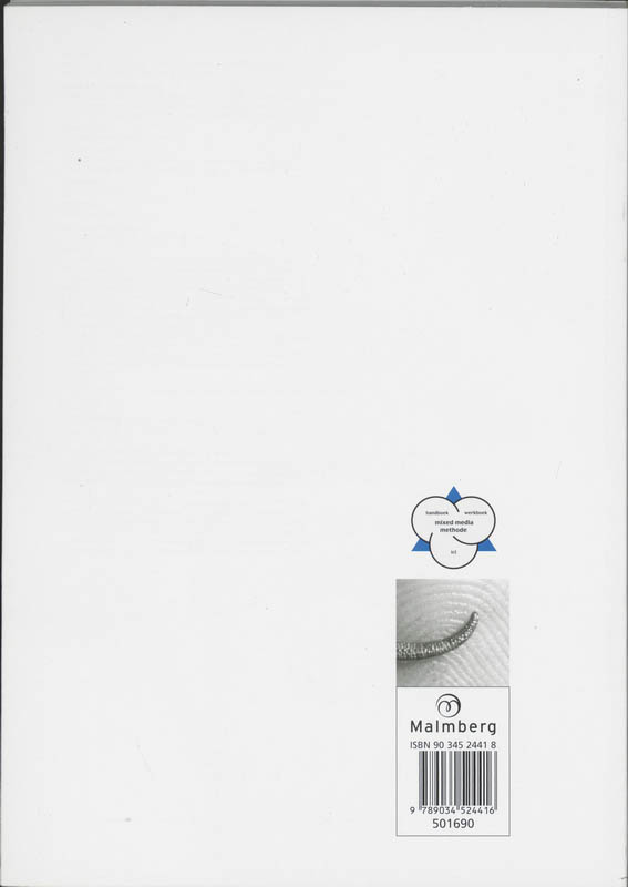 Achterkant van Werkboek