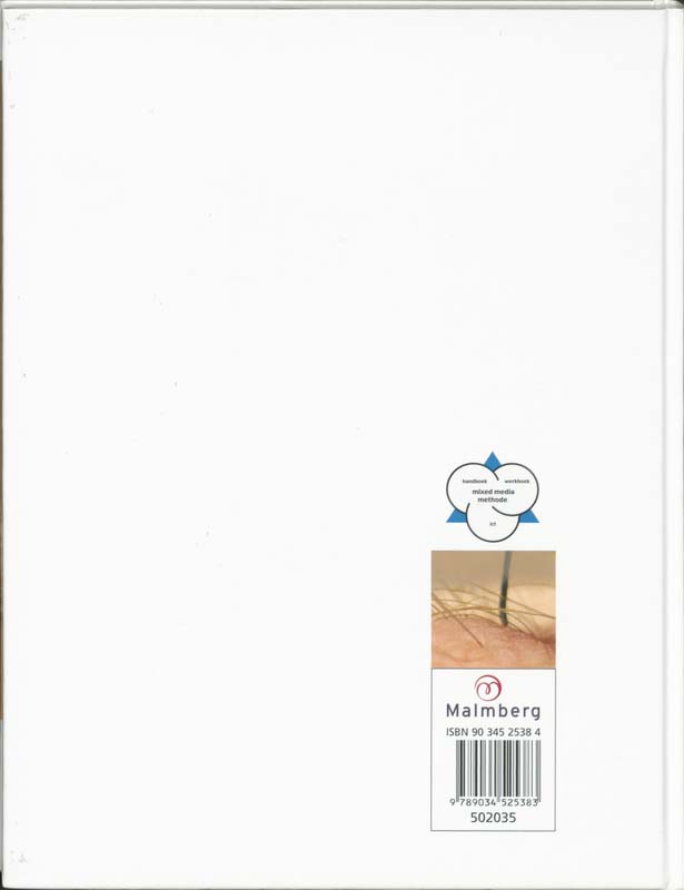 Achterkant van Handboek