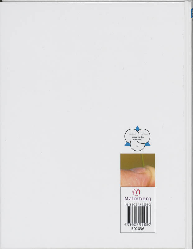 Achterkant van Handboek