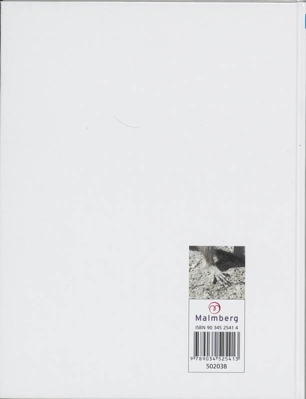 Achterkant van Handboek