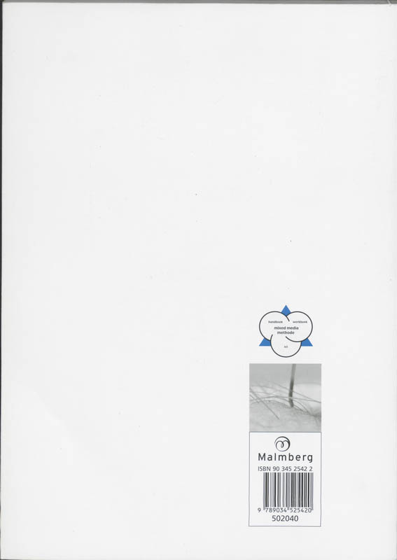 Achterkant van Werkboek