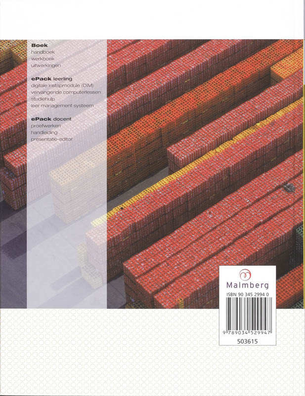 Achterkant van Handboek A