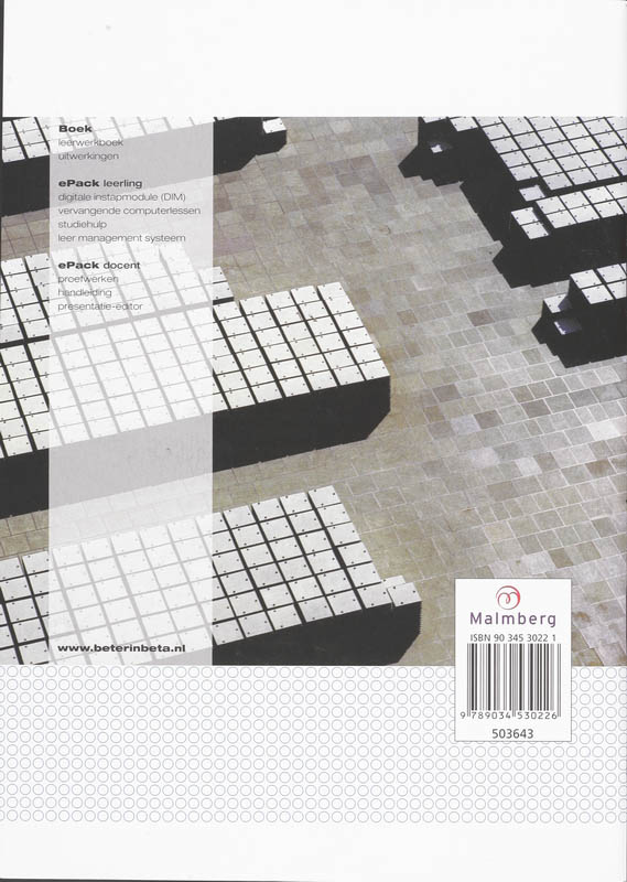 Achterkant van Leerwerkboek 4