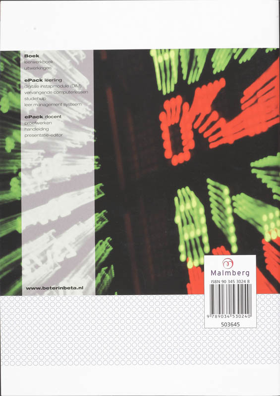 Achterkant van Leerwerkboek 5