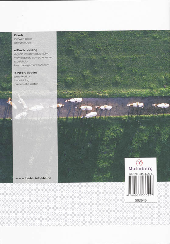 Achterkant van Leerwerkboek 6