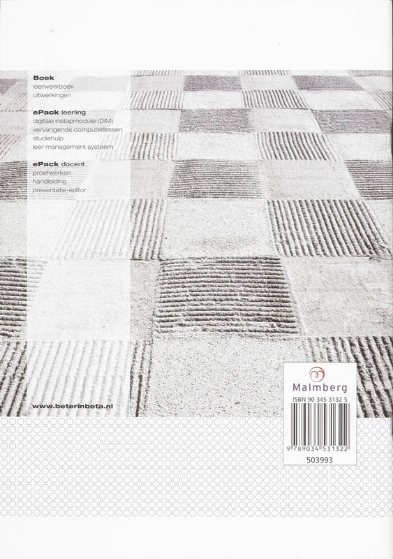 Achterkant van Leerwerkboek 9