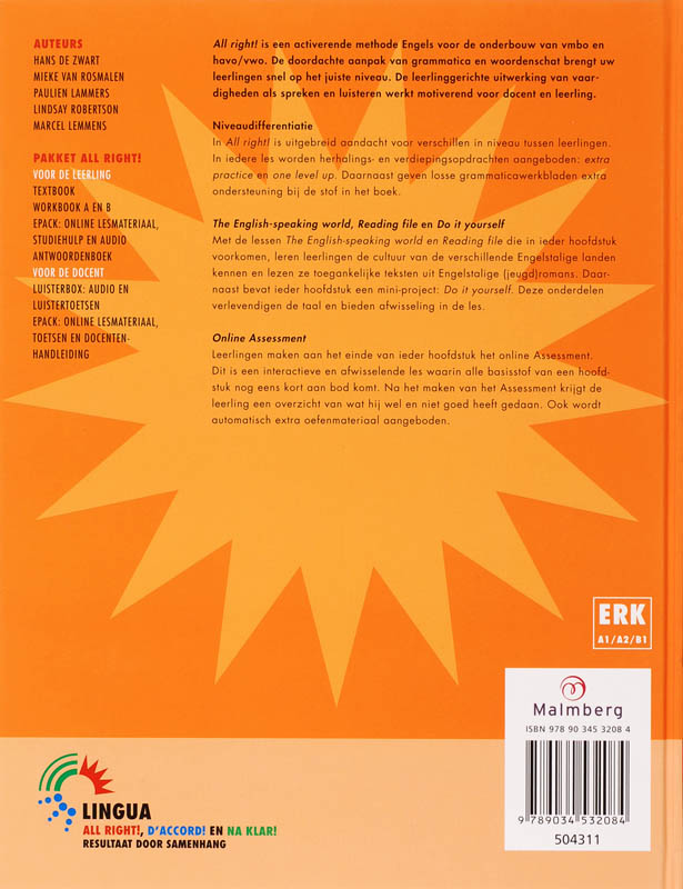 Achterkant van Textbook