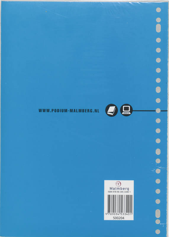 Achterkant van Werkboek