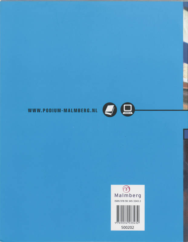 Achterkant van Handboek