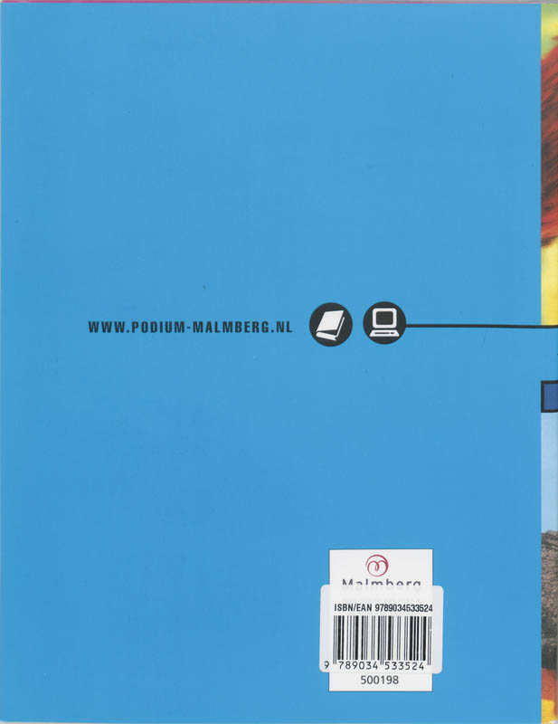 Achterkant van Handboek