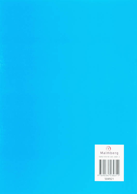 Achterkant van Leerwerkboek