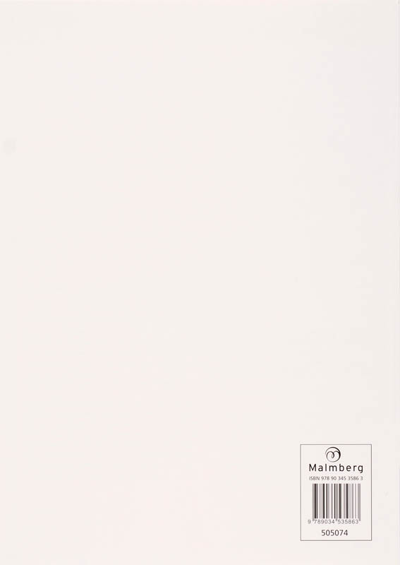 Achterkant van Werkboek