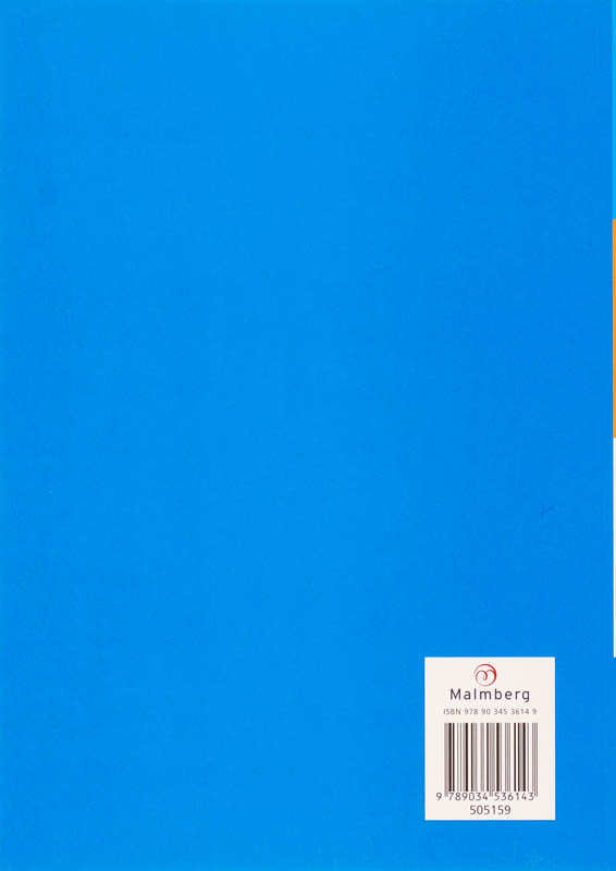Achterkant van Antwoordenboek