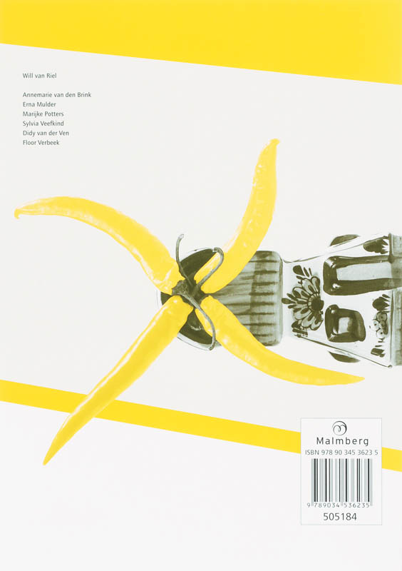 Achterkant van antwoordenboek