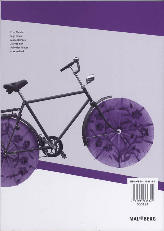 Achterkant van antwoordenboek