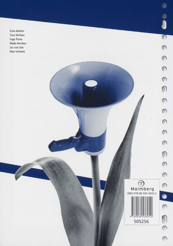 Achterkant van werkboek