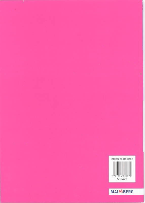 Achterkant van Antwoordenboek