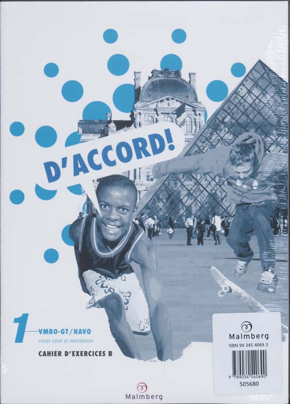 Achterkant van Cahier 1a+b