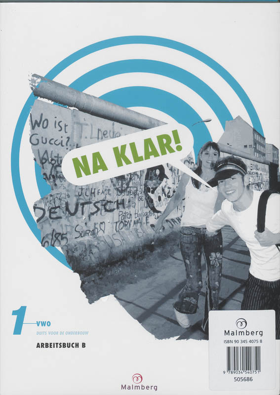 Achterkant van Arbeitsbuch A en B