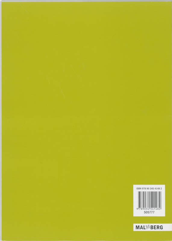 Achterkant van Werkboek Aarde