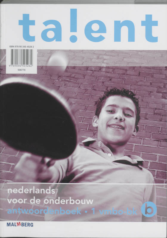 Achterkant van Antwoordenboek