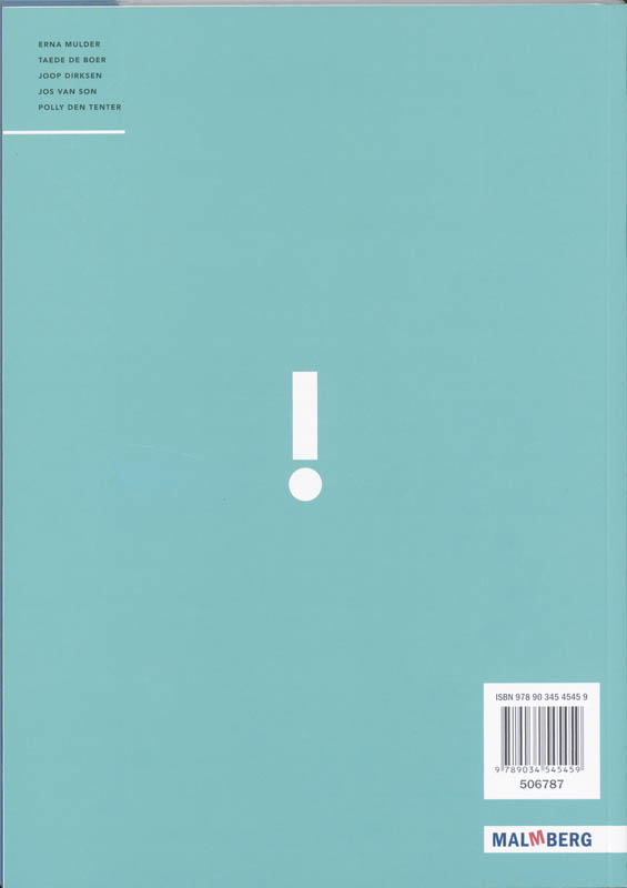 Achterkant van Differentiatieboek