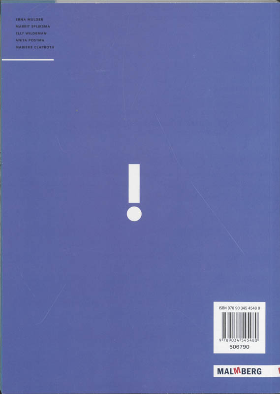 Achterkant van Differentiatieboek
