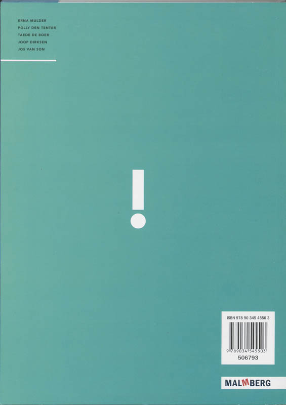 Achterkant van Differentiatieboek
