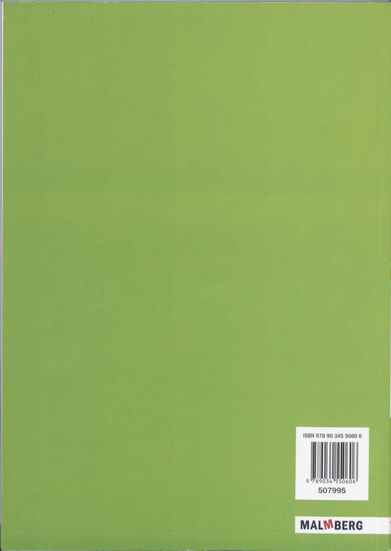 Achterkant van Antwoordenboek