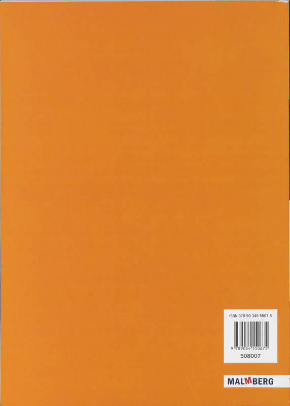 Achterkant van Antwoordenboek