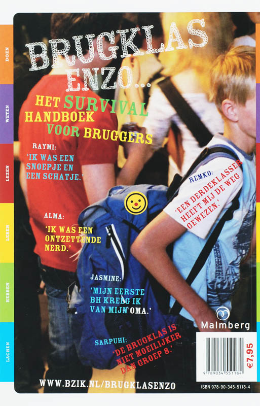 Achterkant van Brugklas enzo... 2007