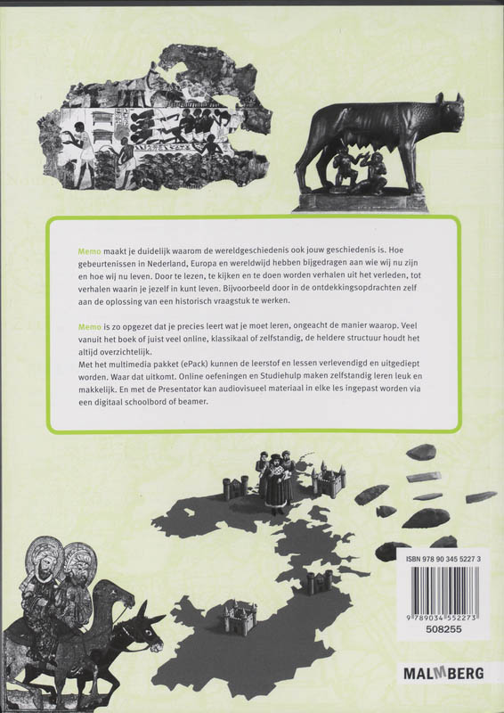 Achterkant van werkboek