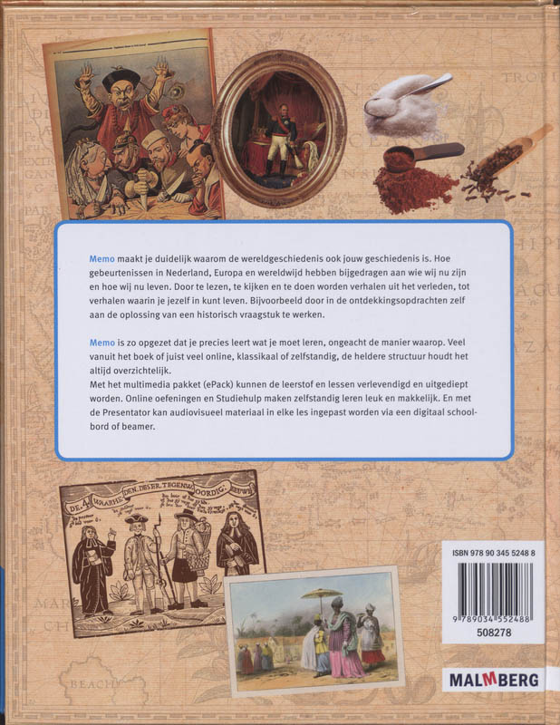 Achterkant van Handboek