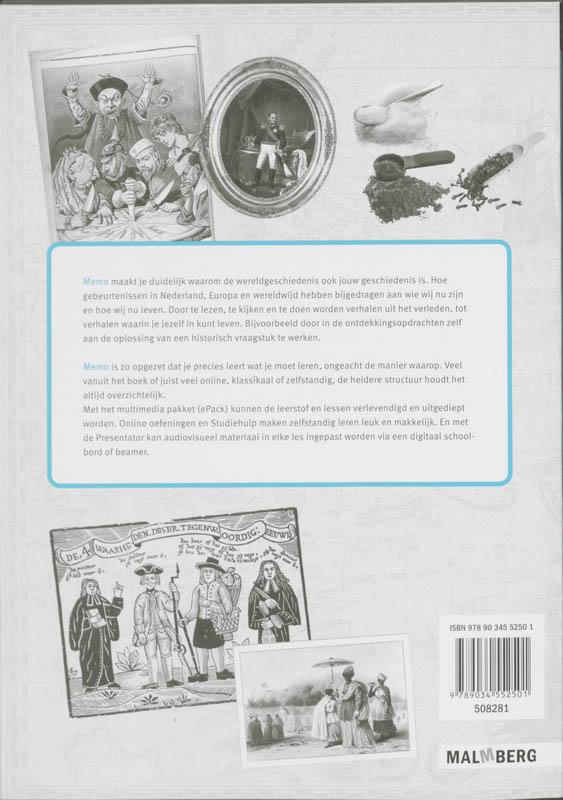 Achterkant van Antwoordenboek