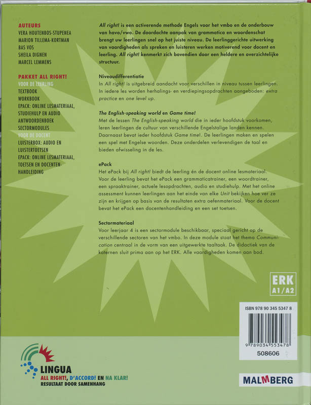Achterkant van Theorieboek