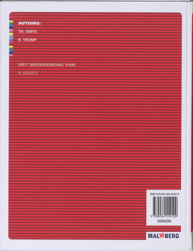Achterkant van Handboek