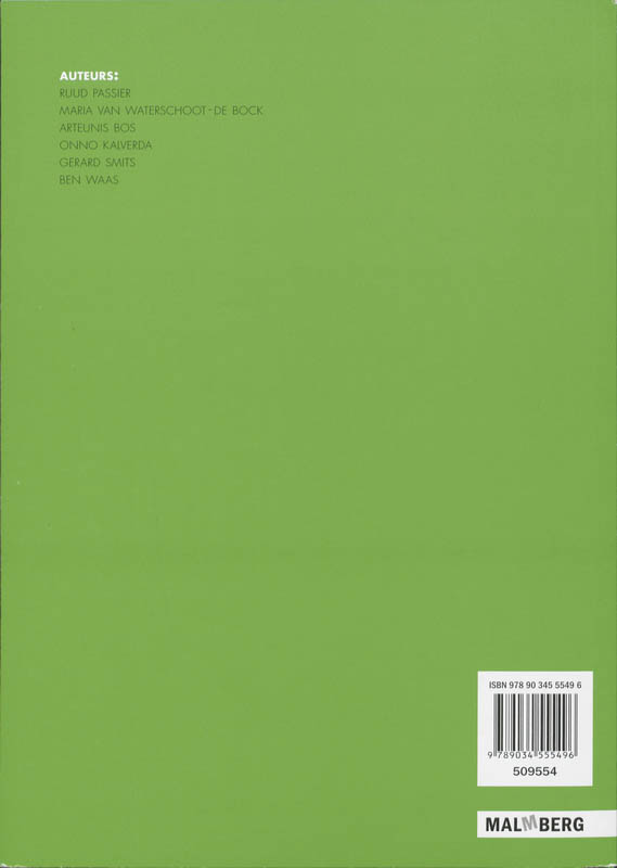 Achterkant van Werkboek 1