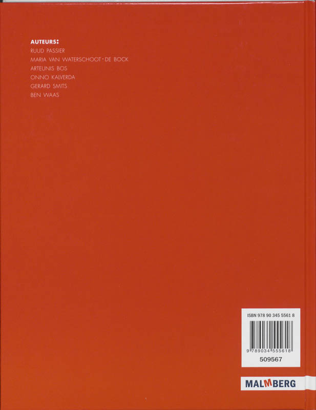 Achterkant van Handboek 1